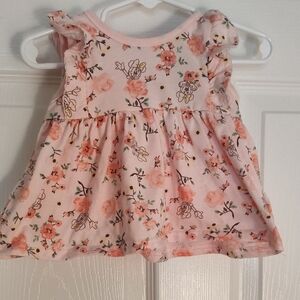 Disney Baby Pink Floral Dress